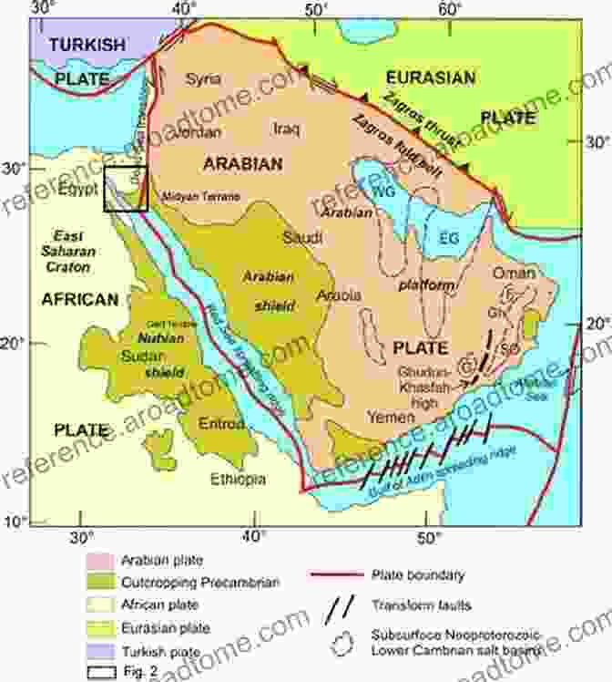 A Geological Map Of The Egyptian Nubian Shield, Showcasing The Diverse Rock Formations And Mineral Resources That Define This Ancient Landmass. The Geology Of The Egyptian Nubian Shield (Regional Geology Reviews)