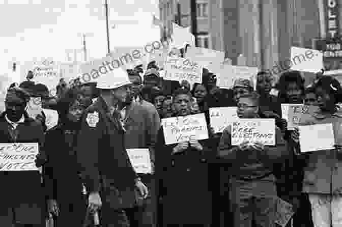 A Group Of African Americans Marching In A Protest Against Jim Crow Laws Double Edged Slavery: How African Americans Have Been Colonized