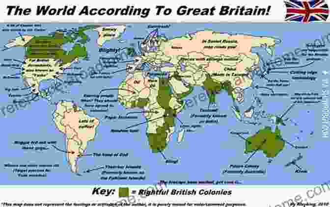 A Map Of The World According To The British, With Britain In The Center A History Of The World In 12 Maps