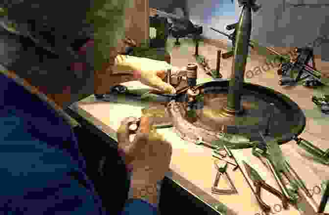 A Photograph Of A Diamond Cutter At Work, Carefully Shaping The Stone To Maximize Its Brilliance. Diamonds: Diamonds In Photographs Barth Ekwueme