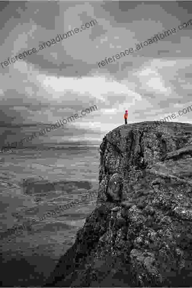 A Woman Standing At The Edge Of A Cliff, Facing The Unknown The Empathy Problem: It S Never Too Late To Change Your Life