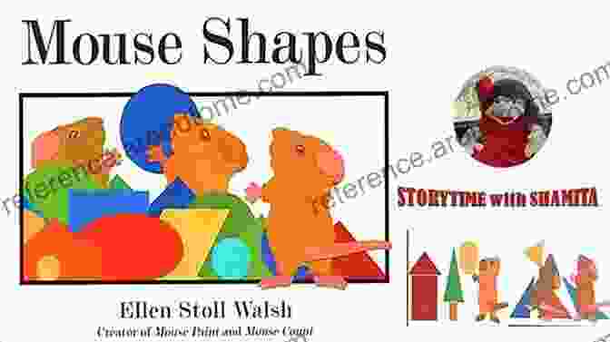 A Young Child Reading Mouse Shapes By Ellen Stoll Walsh Mouse Shapes Ellen Stoll Walsh