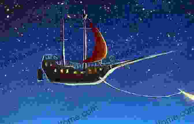 A Young Pirate Sails Through A Starry Night Sky In A Colorful Boat, Illuminating The Darkness With The Power Of Optimism THE OPTIMISTIC PIRATE (A Preschool Bedtime Picture For Children Ages 3 8 White Collection 7)