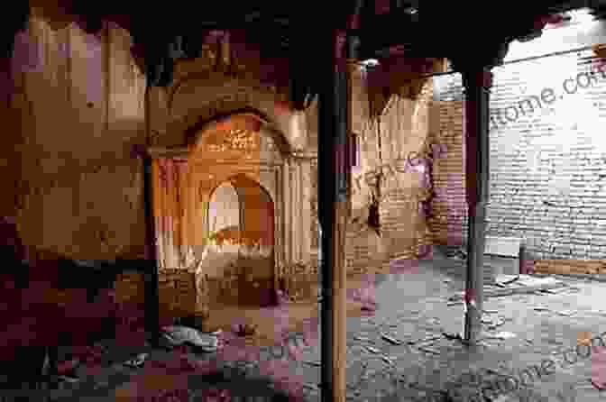 Abandoned Mosque With Crumbling Minaret Atlas Of Fallen Dust In Kuwait