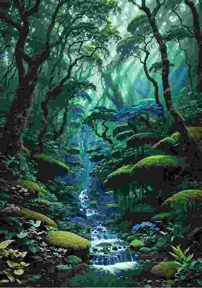 An Intriguing Concept Art Piece Depicting A Mysterious Forest, Hinting At The Adventures That Lie Ahead In Kingdom Hearts. Kingdom Hearts: The Ultimate Handbook