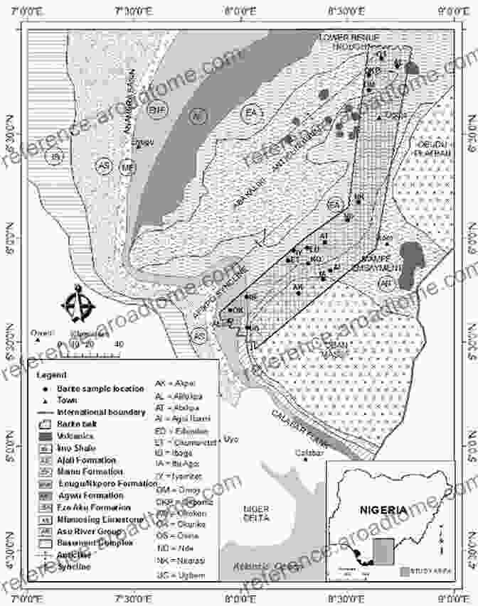 Calabar Flank, Nigeria Geological Excursion Guidebook: To: Oban Massif Obudu Plateau Calabar Flank And Ikom Mamfe Embayment South Eastern Nigeria