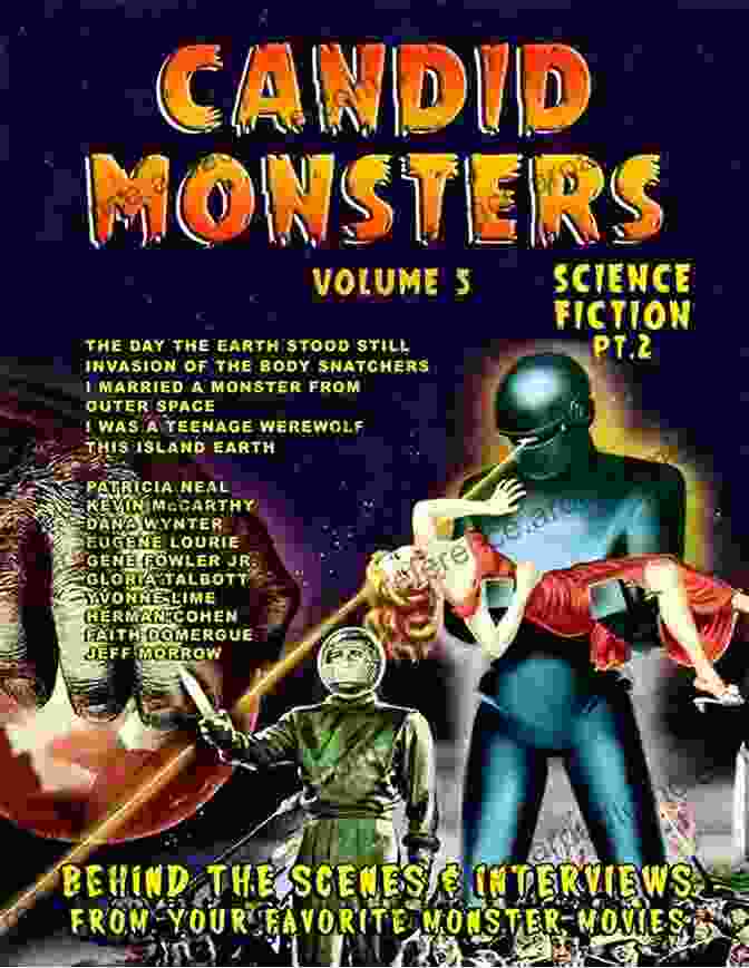 Candid Monsters Volume Science Fiction Pt. Book Cover Candid Monsters Volume 6 Science Fiction Pt 3