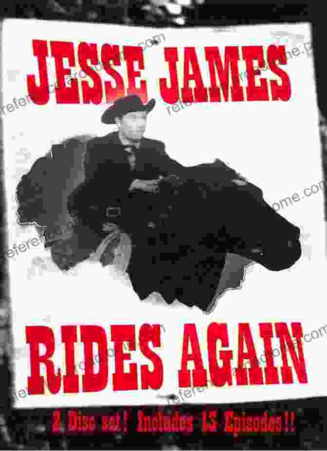 Cover Of 'Jesse James Rides Again' By Pat Ivey Jesse James Rides Again Pat Ivey