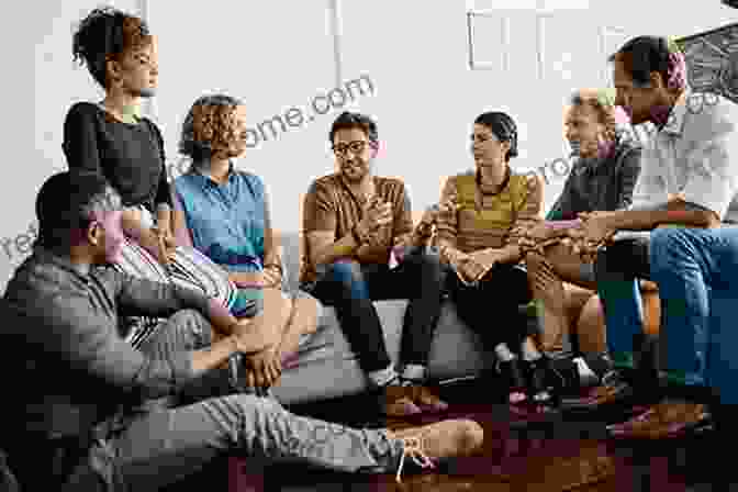 Group Of Diverse Individuals Engaged In A Therapy Session, Symbolizing The Transformative Power Of Trauma Informed Approaches The Future Of Trauma Theory: Contemporary Literary And Cultural Criticism