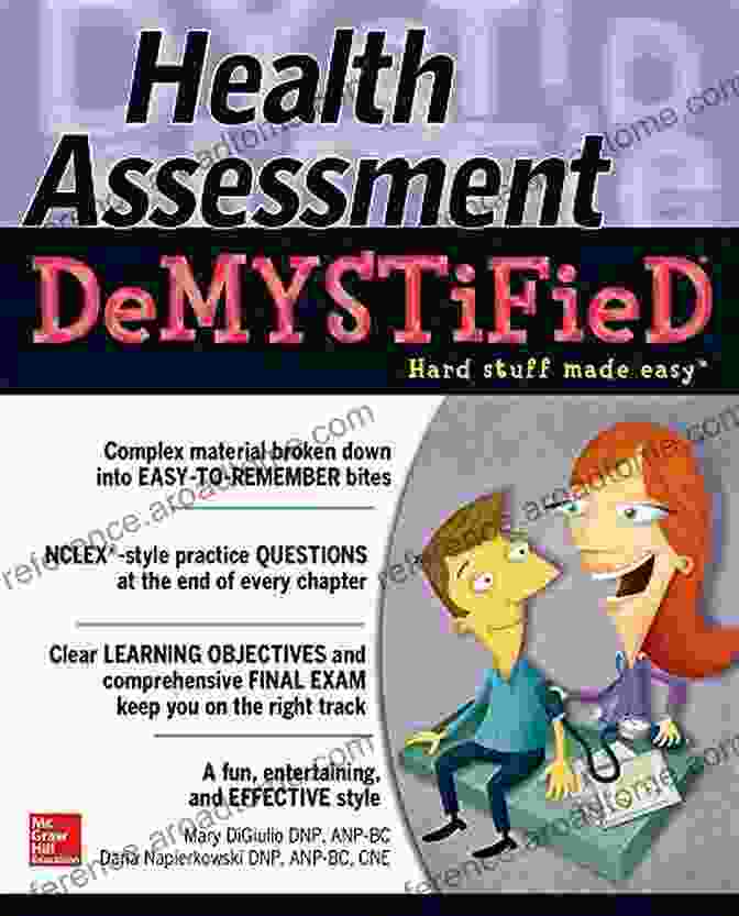 Health Assessment Demystified Book Cover With A Doctor Examining A Patient Health Assessment Demystified