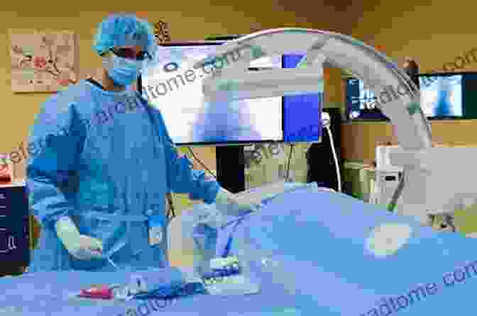 Image Of A Patient Undergoing An IR Procedure For A Tumor Learning Interventional Radiology