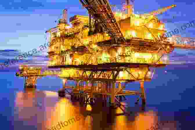 Offshore Production Platform With Drilling Rigs Marine Oil And Gas Exploration In China