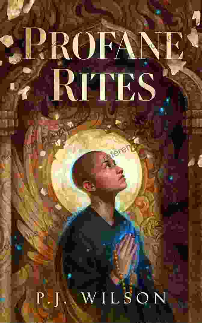 Profane Rites Book Cover Featuring A Dark Figure In A Forest Profane Rites PJ Wilson