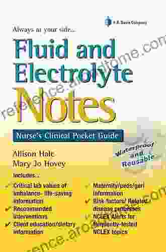 Fluid And Electrolyte Notes Nurse S Clinical Pocket Guide (Davis S Notes)